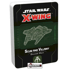 STAR WARS - X-WING - 2ND EDITION  - Scum & Villainy Damage Deck
