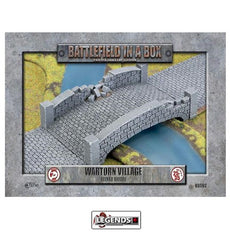 BATTLEFIELD IN A BOX - WARTORN VILLAGE - RUINED BRIDGE