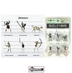 Characters of Adventure  -  SKELETONS - SET A