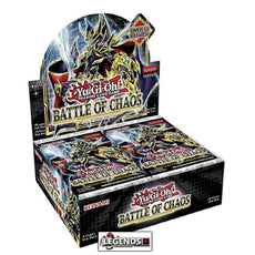 YUGI-OH  - YU-GI-OH BATTLE OF CHAOS   (1ST EDITION)  BOOSTER BOX