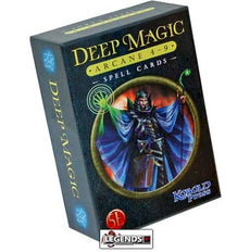 DEEP MAGIC - SPELL CARDS:   ARCANE  4 - 9   (D&D 5E  COMPATIBLE)