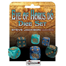 EYE OF HORUS D6 DICE SET