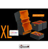 GAMEGENIC - DECK BOX - STRONGHOLD CONVERTIBLE - EXCLUSIVE LINE  BLACK/ORANGE    +200 -