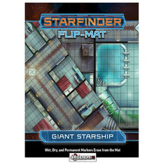 STARFINDER - RPG - FLIP MAT - GIANT STARSHIP