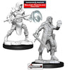 DUNGEONS & DRAGONS - UNPAINTED MINIATURES: MALE MULTICLASS FIGHTER + WIZARD  #WZK 90150