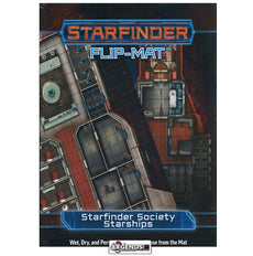 STARFINDER - RPG - FLIP MAT - STARFINDER SOCIETY STARSHIPS