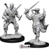 DUNGEONS & DRAGONS - UNPAINTED MINIATURES:   Male Human Bard   #WZK90306