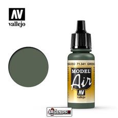 VALLEJO MODEL AIR:  :  Green Grey  (17ml)  VAL 71.341