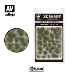 VALLEJO - SCENERY - WILD TUFT - LIGHT BROWN  -  SC418