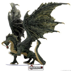 DUNGEONS & DRAGONS ICONS - ADULT BLACK DRAGON PREMIUM FIGURE