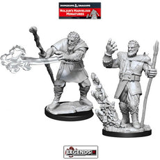 DUNGEONS & DRAGONS - UNPAINTED MINIATURES: MALE FIRBOLG DRUID  (2)   #WZK 90013