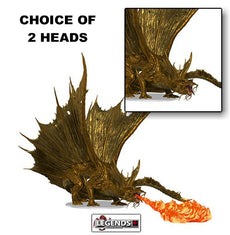 DUNGEONS & DRAGONS ICONS - ADULT GOLD DRAGON PREMIUM FIGURE