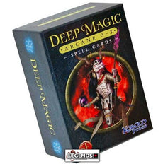 DEEP MAGIC - SPELL CARDS:   ARCANE  0 - 3   (D&D 5E  COMPATIBLE)