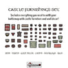 TABLETOP TOKENS - Castle Furniture Set