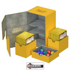 ULTIMATE GUARD - DECK BOXES - Twin Flip'n'Tray™ 160+ - AMBER