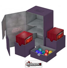 ULTIMATE GUARD - DECK BOXES - Twin Flip'n'Tray™ 160+ - PURPLE