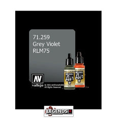 VALLEJO MODEL AIR:  :   Grey Violet RLM75   (17ml)  VAL 71.259