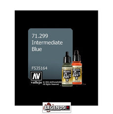 VALLEJO MODEL AIR:  :  Intermediate Blue  (17ml)  VAL 71.299