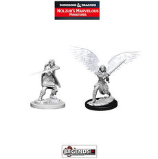 DUNGEONS & DRAGONS NOLZUR'S MARVELOUS UNPAINTED MINIATURES: Female Aasimar Fighters (2) #WZK73381