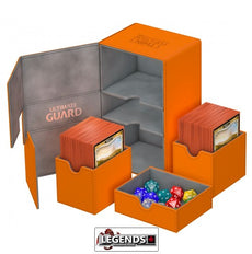 ULTIMATE GUARD - DECK BOXES - Twin Flip'n'Tray™ 160+ - ORANGE