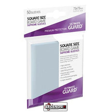 ULTIMATE GUARD - SUPREME BOARD GAME SLEEVES - SQUARE  (73mm x 73mm)