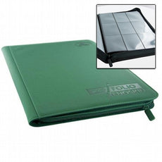 ULTIMATE GUARD - Zipfolio XenoSkin™ 9-Pocket - GREEN