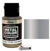 Vallejo Metal Color: Dark Aluminium    Product  77.703
