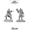 Deep Cuts - Unpainted Miniatures: Male Human Wizards (2) #WZK73411