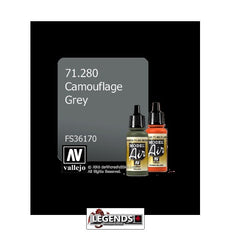 VALLEJO MODEL AIR:  :   Camouflage Grey  (17ml)  VAL 71.280