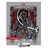 DUNGEONS & DRAGONS - 5th Edition RPG:  CHARACTER SHEETS (2017)