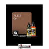 VALLEJO MODEL AIR:  :    Dirt  (17ml)  VAL 71.133