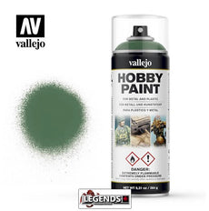 VALLEJO SPRAY PAINT - 400mL  Sick Green 28.028 *IN-STORE ONLY*