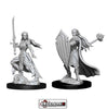 DUNGEONS & DRAGONS - UNPAINTED MINIATURES: Female Elf Paladin (2)  #WZK73706