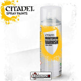 CITADEL - SPRAY - Munitorum Varnish - 400ml *IN-STORE ONLY*