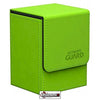 ULTIMATE GUARD - DECK CASE - LEATHERETTE - 100+ -GREEN