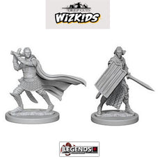 Deep Cuts - Unpainted Miniatures: Elf Male Paladins #WZK72608