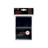 ULTRA PRO - DECK SLEEVES - (100ct) Standard Deck Protectors BLACK