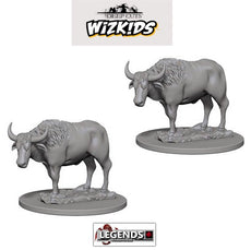 Deep Cuts - Unpainted Miniatures: Oxen #WZK73099