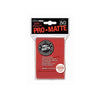 ULTRA PRO - DECK SLEEVES - Pro-Matte (50ct) Standard Deck Protectors RED