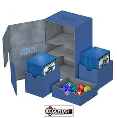ULTIMATE GUARD - DECK BOXES - Twin Flip'n'Tray™ 160+ - BLUE