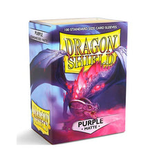 DRAGON SHIELD DECK SLEEVES - Dragon Shield • Matte Purple
