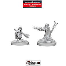 DUNGEONS & DRAGONS NOLZUR'S MARVELOUS UNPAINTED MINIATURES: Female Gnome Wizards (2) #WZK73383