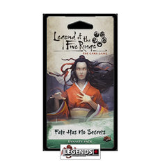LEGEND OF THE FIVE RINGS - LCG -Imperial Cycle Dynasty Packs -  Fate Has No Secrets