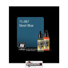 VALLEJO MODEL AIR:  : Steel Blue  (17ml)  VAL 71.087