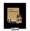 VALLEJO MODEL AIR:  :  IJA Khaki Brown  (17ml)  VAL 71.287