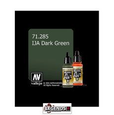 VALLEJO MODEL AIR:  :   IJA Dark Green  (17ml)  VAL 71.285