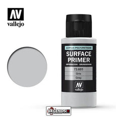VALLEJO - SURFACE PRIMER  -  GREY  (60ml)   Product #VAL 73.601-60