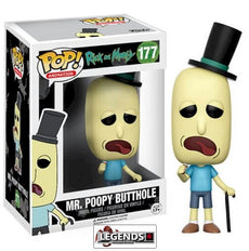 Pop! Animation: Rick & Morty - Mr. Poopy Butthole Pop! Vinyl Figure #177