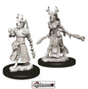 DUNGEONS & DRAGONS - UNPAINTED MINIATURES: Female Human Druid (2) #WZK73701