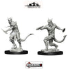 DUNGEONS & DRAGONS - UNPAINTED MINIATURES:  Tiefling Male Rogue (2) #WZK73338